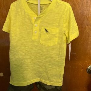 Children’s two piece, t-shirt and shorts set from Carter’s